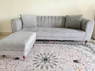 L shape sofa for sale!