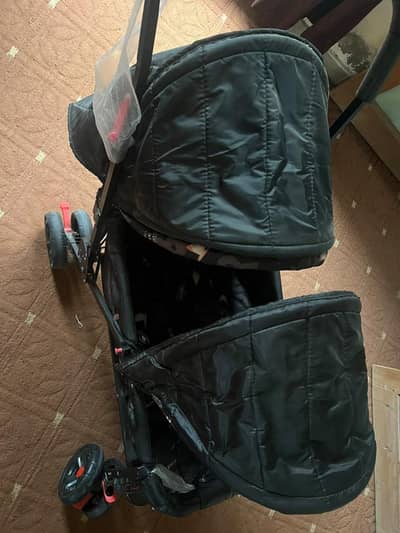 twins baby pram