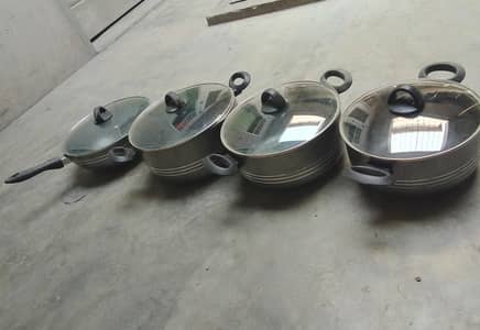 Kitchen Cookware Set | Black Non Stick Gipfel