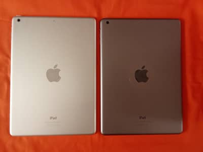 2 Apple iPads Air1 white & Air1 Black as it condition.