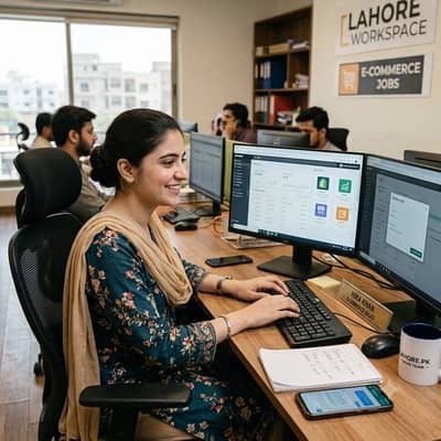 Female E-commerce Sales & Support Specialist (office job)