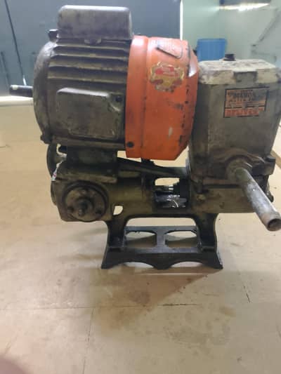 Electric Motor + Pump For Sale (Burnt / Non-Working)