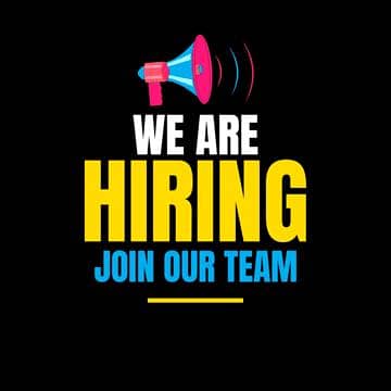we are hiring