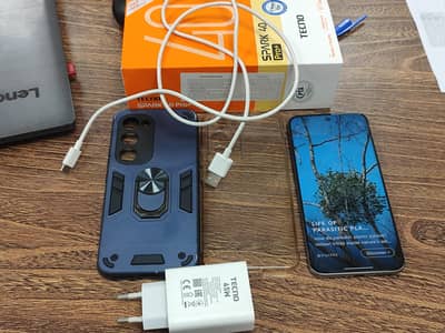 Tecno Spark 40 pro plus complete box