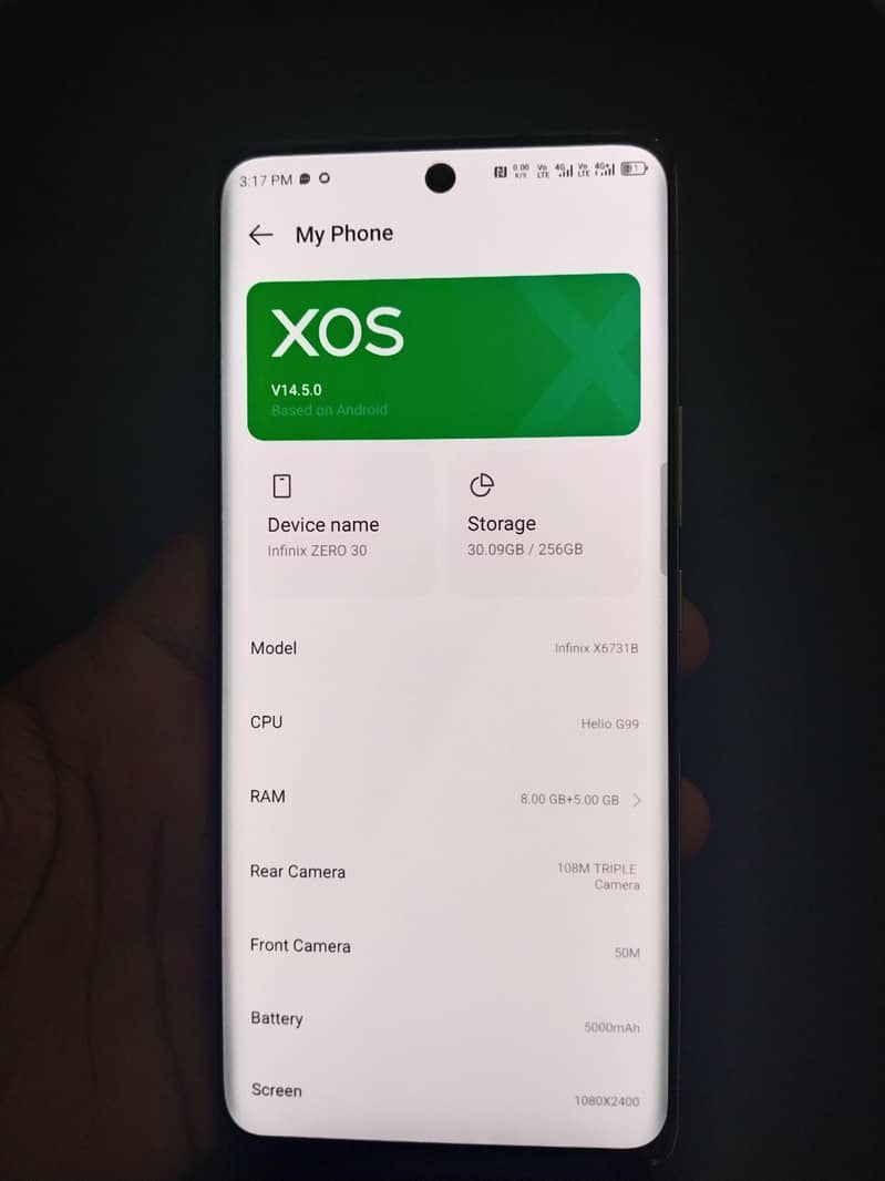 Infinix zero 30 7