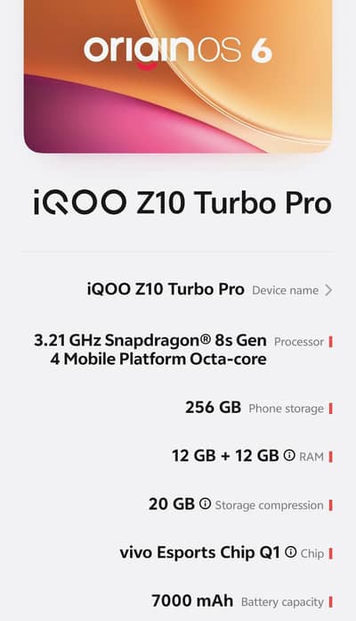 Iqoo z10 turbo pro