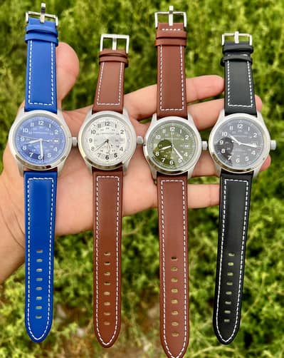 Brand New Hamilton Khakhi Automatic Swiss Men's Dress Watch
