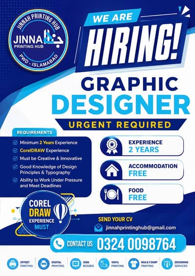 Required Graphic Designer