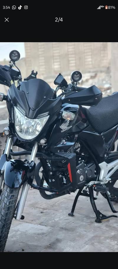 Honda cb 150 F touring bike