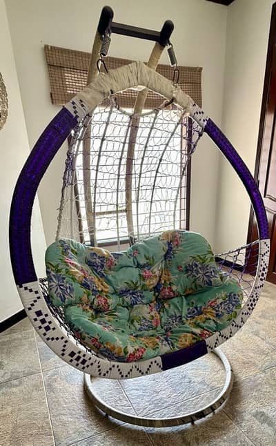 Double Size Hanging Swing Chair | Comfortable Cushion