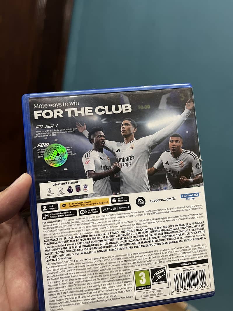 FC 25 PS5 Disk 1
