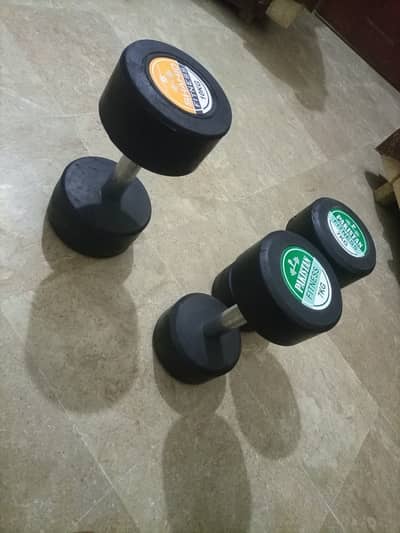 2 Dumbells 10kg & 2 Dumbells 7 kg