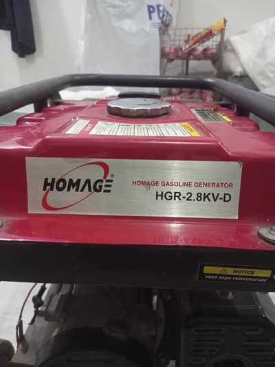 Home used 2.5 kw generator