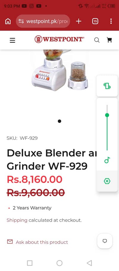 new dulex blender & chopr