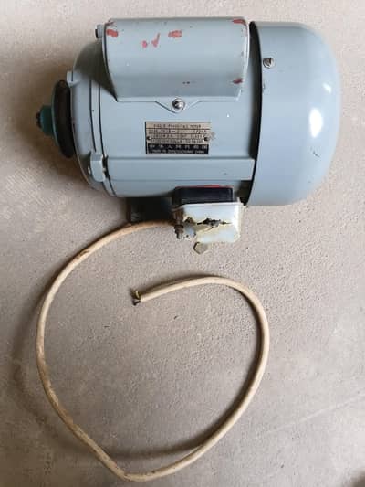 1/2 HP Electric Motor Single Phase (2850 RPM) with Pulley