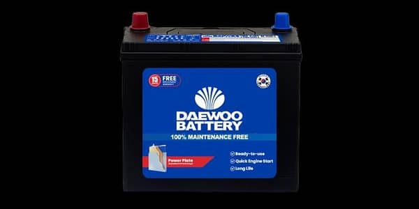 Daewoo Battery DL60 Car Battery
