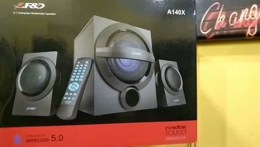 F&D A140X 2.1 Bluetooth Multimedia Speaker System - Heavy Bass & Good