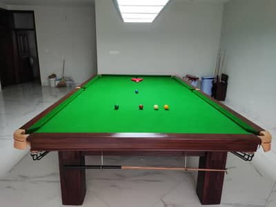 Premium 12ft Snooker Table | Imported Slate | Pure Sheesham
