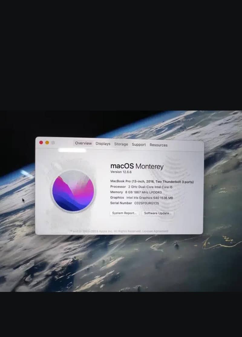 MacBook Pro 2016 5