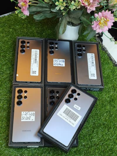 Samsung galaxy s25ultra 12/256 512gb boxpulled A+++++ grade stock