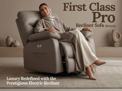 Sereno Life Electric Recliner Sofa First Class Pro with Massage
