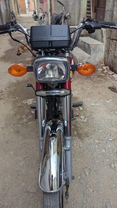 Honda cg 125 2025 9th month September Ki gari hai sealed packed