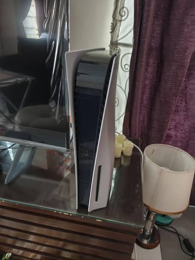 PS5 Console with 2 controllers