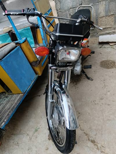 Honda CG125 Karachi Number