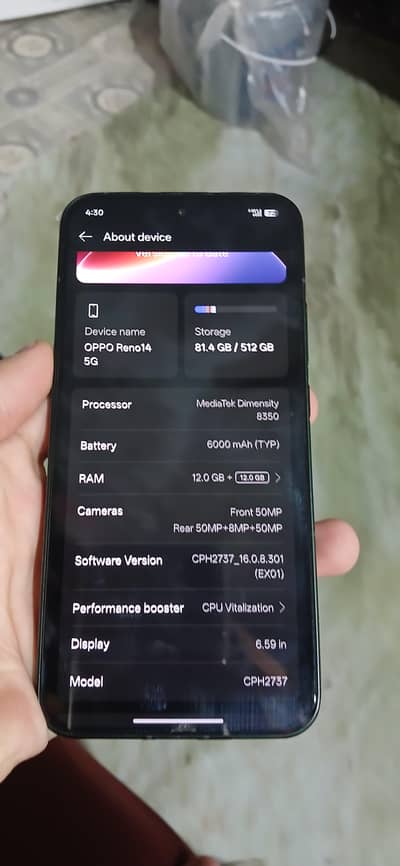 OPPO Reno 14