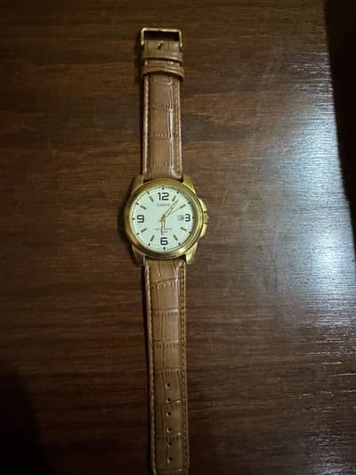 Casio Golden Watch Analog Style