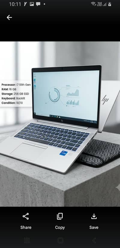 i7 10genration 256ssd 16GB ram