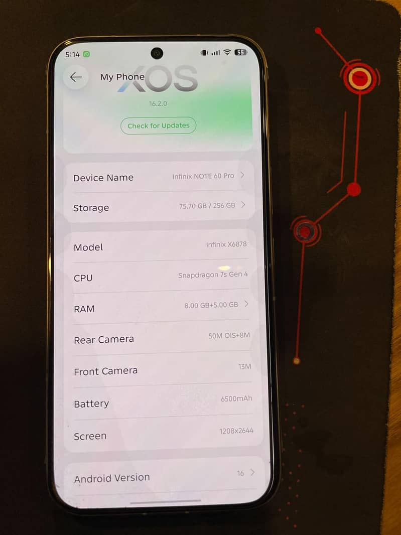 Note 60 pro 7
