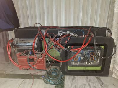 FOCAL Car Audio Complete Sound System |Amplifiers+Subwoofer+Wiring Kit