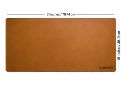 Leather Desk Pad – Multifunctional Laptop, Writing & Gaming Mat with