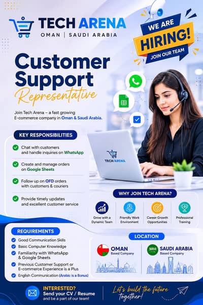 Customer support representative