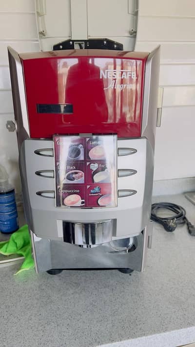 NESCAFÉ Alegria Commercial Coffee & Tea Vending Machine – Fully Funct