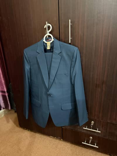 Men's Formal Suit | 2 Piece Coat Pant | Navy Blue Blazer Suit