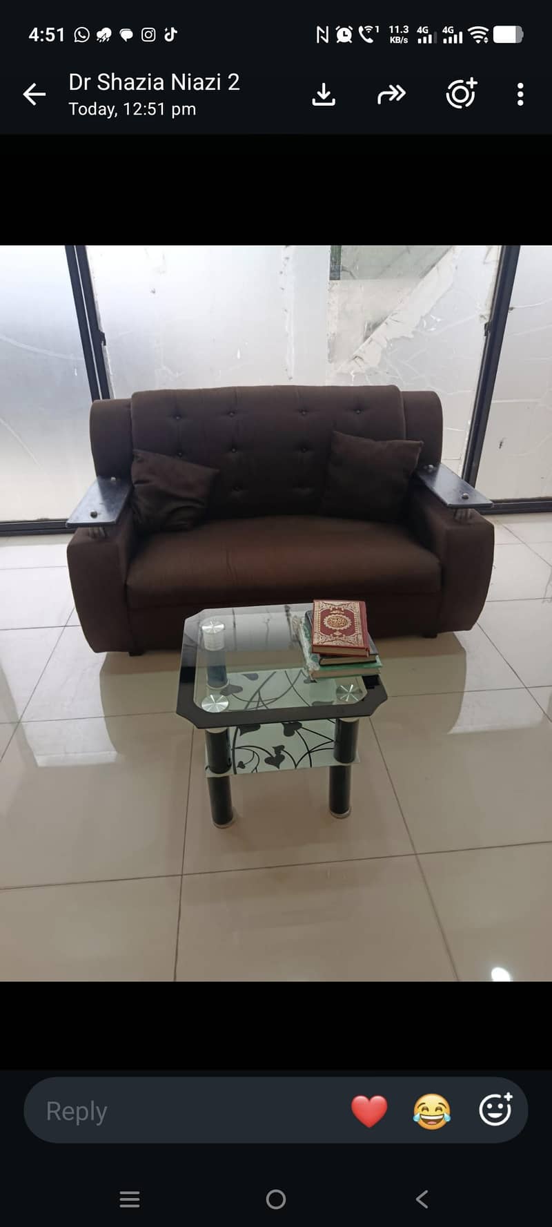 7 seter sof new condition 1