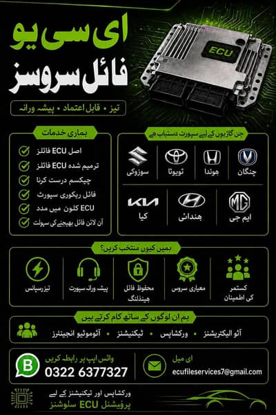 Cars ECU File Programming