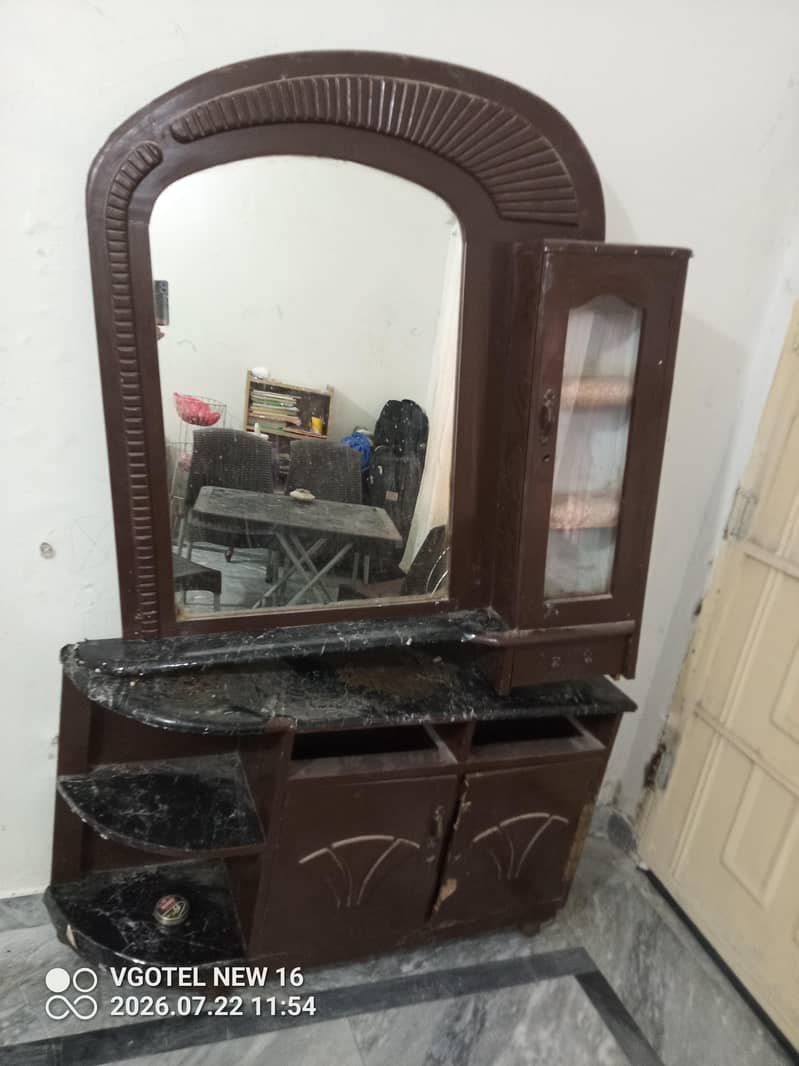 bed ,showcase, dressing table 1