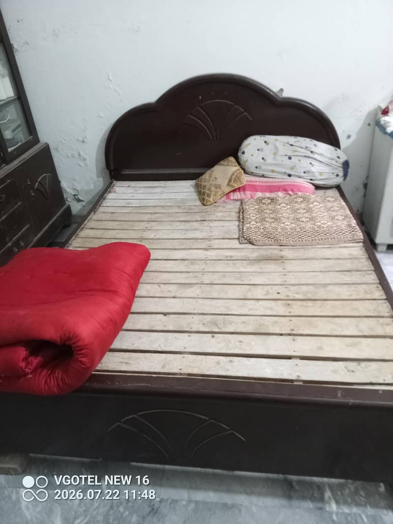 bed ,showcase, dressing table 2