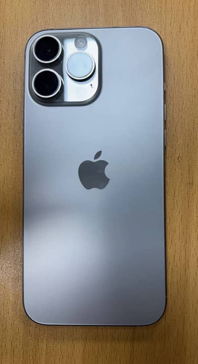 iPhone 16 Pro Max Natural Titanium 256GB JV – 100% Battery Health