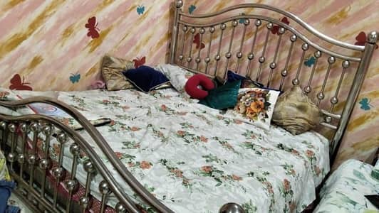 steel bed available