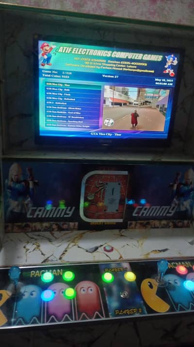 I'm new video game 310 games installed in it 10by10 condition my