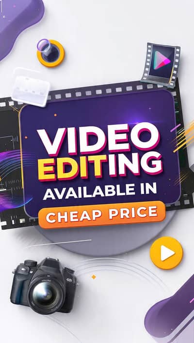 ALL TYPE OF EDDITING AVAILABLE IN CHEAP PRICE CONTACT . 03267783402