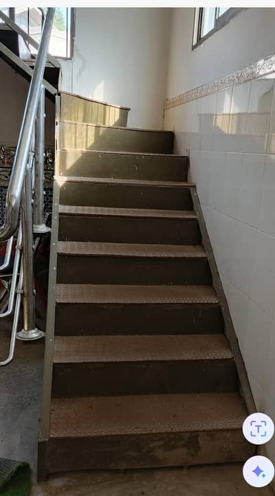 stair steel grill