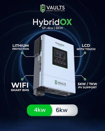 Vaults HybridOX 6KW PV 7000 Hybrid Solar Inverter