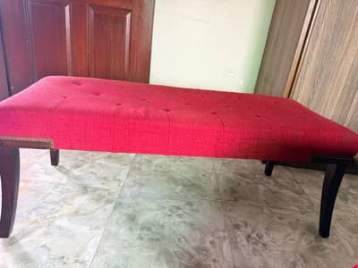 Interwood Red Sofa Cum Bed – Premium Quality – Excellent Condition
