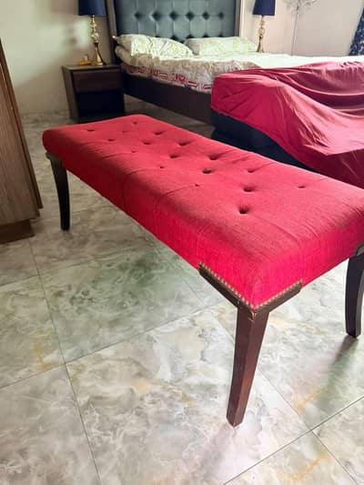 Interwood Red Sofa Cum Bed – Premium Quality – Excellent Condition
