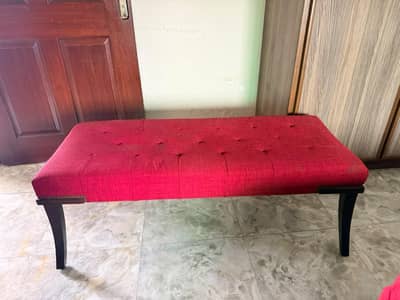 Interwood Red Sofa Cum Bed – Premium Quality – Excellent Condition